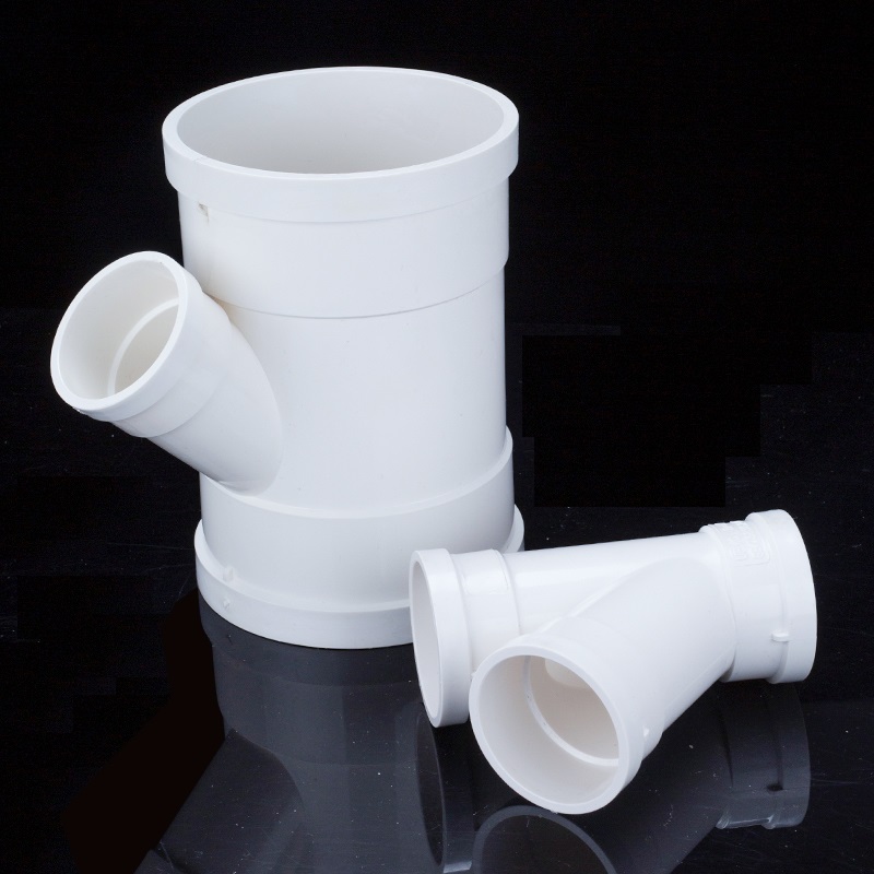 PVC-U排水45°斜三通